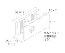 基本水抜き型